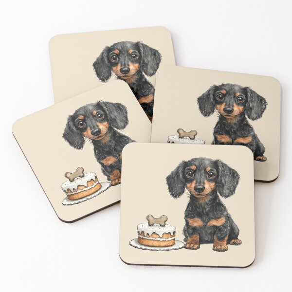 Item preview, Cute Dachshund Birthday Celebration designed and sold by Erika Kaisersot.