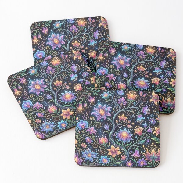 Item preview, Luminous floral dreamscape designed and sold by Sigtrix.