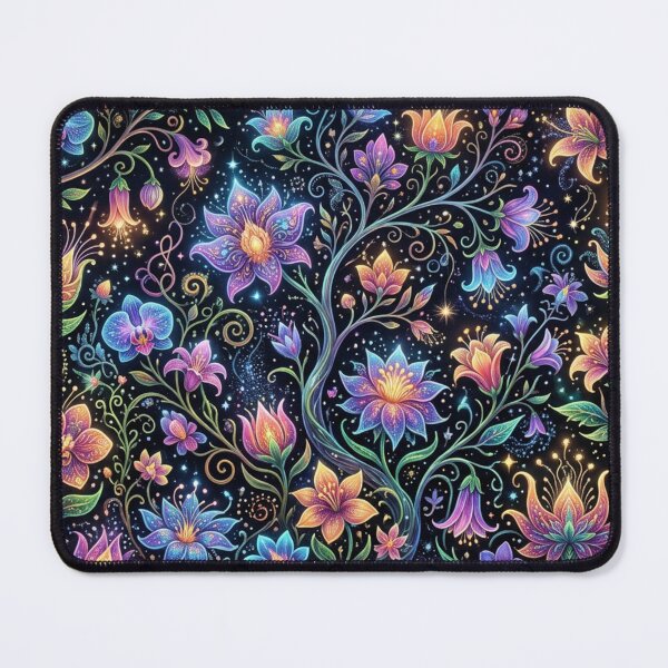 Item preview, Luminous floral dreamscape designed and sold by Sigtrix.