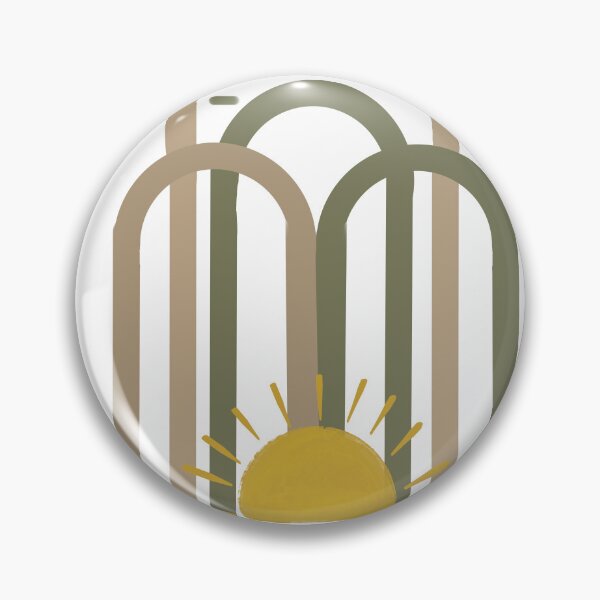 Item preview, Minimalist Boho Geometric Sun and Arches designed and sold by IO Soul Spaces.