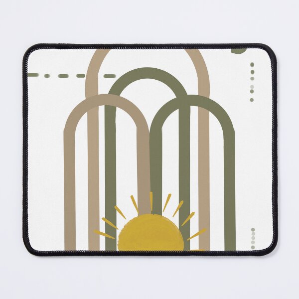 Item preview, Minimalist Boho Geometric Sun and Arches designed and sold by IO Soul Spaces.