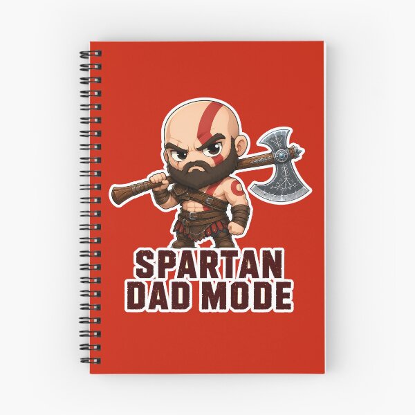 Item preview, Boy and Dad Kratos - A design for the father, the son but not the holy spirit of god of war designed and sold by SlightlyUnreal.