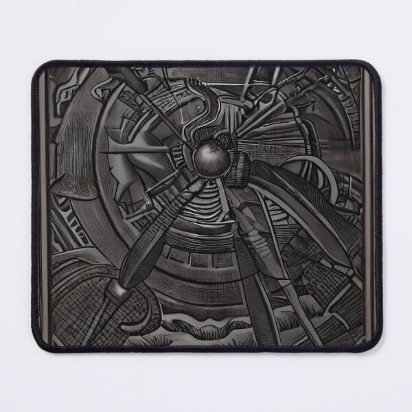Item preview, Dark Blade Star Spider Tarot Frame Surreal Abstract Art designed and sold by YugenWorkshop.