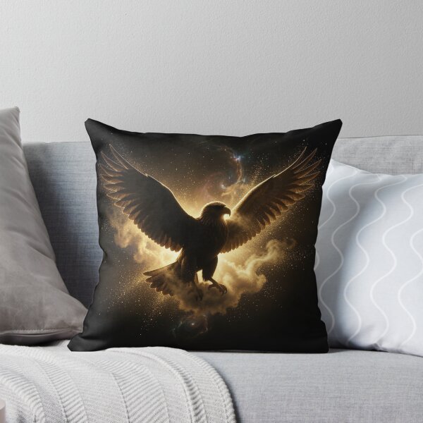 Item preview, Avant-Garde Gold Dust Explosion Illyrian Eagle Luxury Icon designed and sold by TaBogroupsRed.