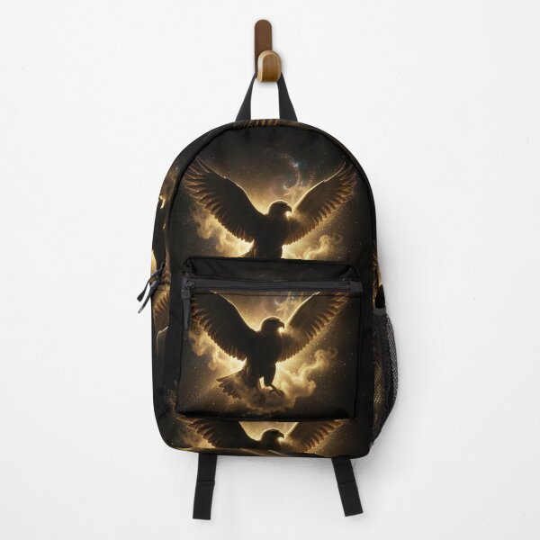 Item preview, Avant-Garde Gold Dust Explosion Illyrian Eagle Luxury Icon designed and sold by TaBogroupsRed.