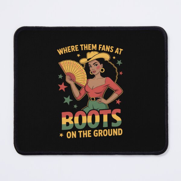 Item preview, Juneteenth 1865 Where Them Fans At Boots On The Ground designed and sold by SapfireStuArt.