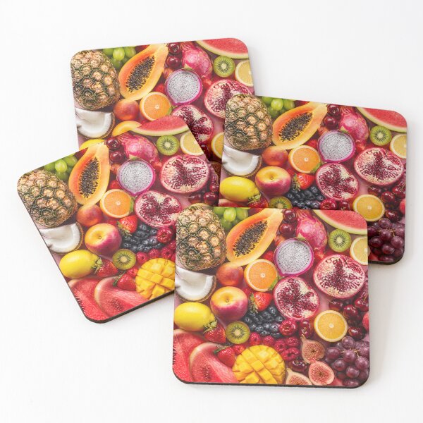 Item preview, Vibrant Tropical Fruits Exotic Summer Pattern designed and sold by Girlsale.