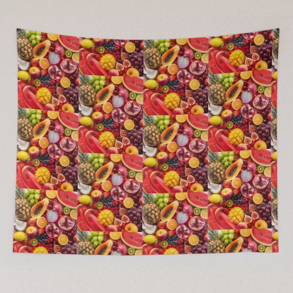 Item preview, Vibrant Tropical Fruits Exotic Summer Pattern designed and sold by Girlsale.