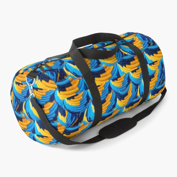 Item preview, Artisan Blue and Yellow Woven Thread Seamless Pattern designed and sold by ElementoVisual.
