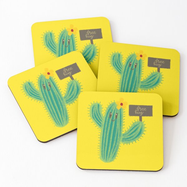 Item preview, Free Hugs Cactus designed and sold by Lunacreativetime.