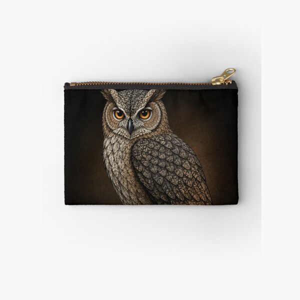Item preview, Mystic Owl – Intricate Woodland Guardian Art designed and sold by Karszul.