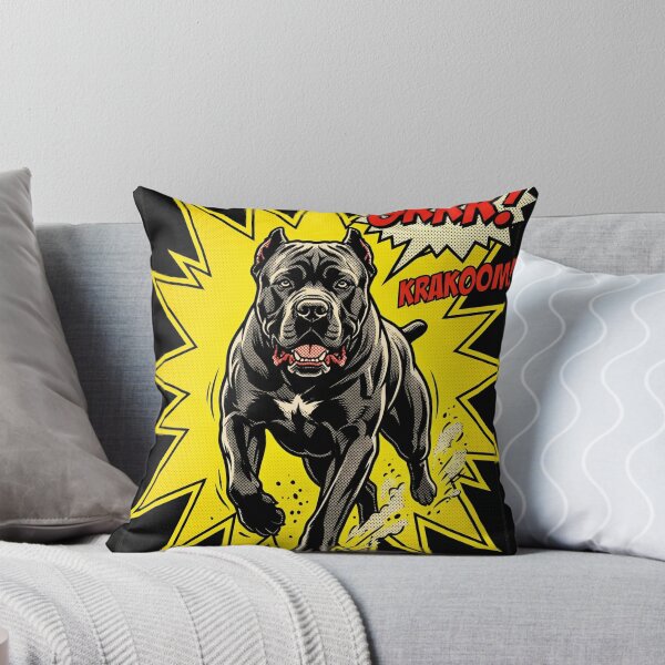 Item preview, Neon Centurion: Pop Art Cane Corso Print designed and sold by FreiherrPK.