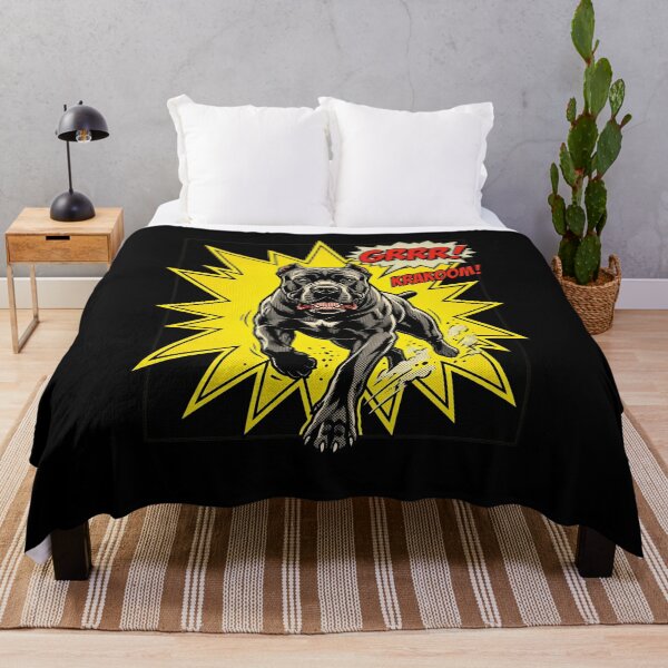 Item preview, Neon Centurion: Pop Art Cane Corso Print designed and sold by FreiherrPK.