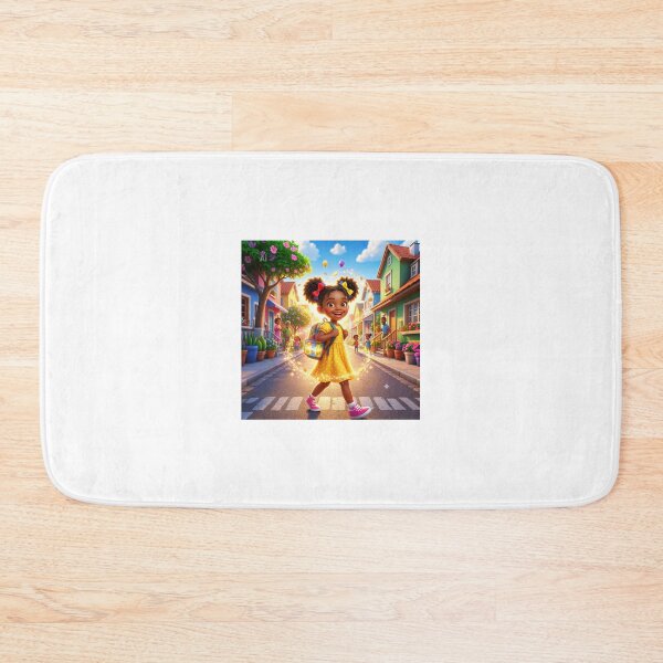 Item preview, Cute Zara Dream Neighborhood - Playful Children Cartoon Illustration designed and sold by WonderDokkan.