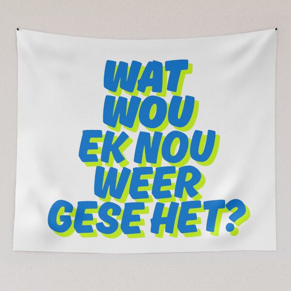 Item preview, Wat Wou Ek Nou Weer Gesê Het designed and sold by Code  Monkeys.