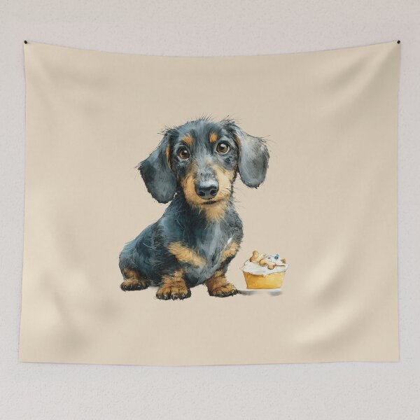 Item preview, Birthday Wishes from a Dachshund designed and sold by Erika Kaisersot.