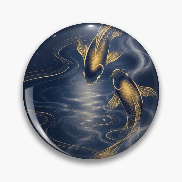 Item preview, Golden Koi Reflection designed and sold by YugenWaveShadow.