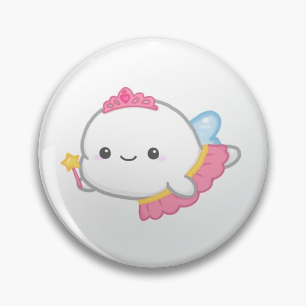 Item preview, Cute Fairy Beluga Whale Sticker designed and sold by Belugaverse.
