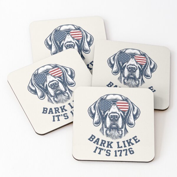 Item preview, Bark Like It's 1776 Shirt – Funny Patriotic Dog July 4th T-Shirt for Dog Lovers designed and sold by ZyxDes.