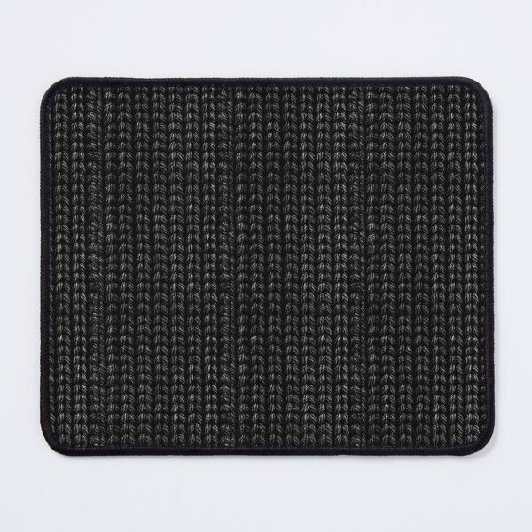 Item preview, Fine Black Ribbed Knit Sweater Texture Pattern designed and sold by igraphixart.