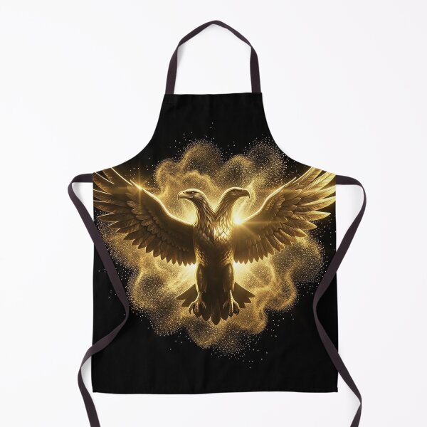 Item preview, Minimalist Yet Opulent Black and Gold Illyrian Starship Crest designed and sold by TaBogroupsRed.