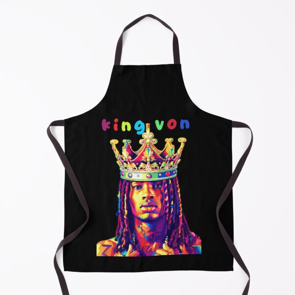 Item preview, King Von rap wpap pop art style #903 designed and sold by vespira-motion.