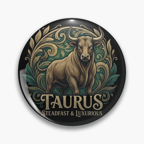 Item preview, Taurus Zodiac Sign Sticker | Daily Horoscope Astrology Bull Design | Taurus Steadfast & Luxurious Gift designed and sold by Bhaskar Digital Art.