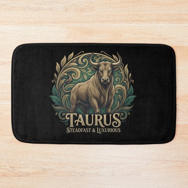 Item preview, Taurus Zodiac Sign Sticker | Daily Horoscope Astrology Bull Design | Taurus Steadfast & Luxurious Gift designed and sold by Bhaskar Digital Art.
