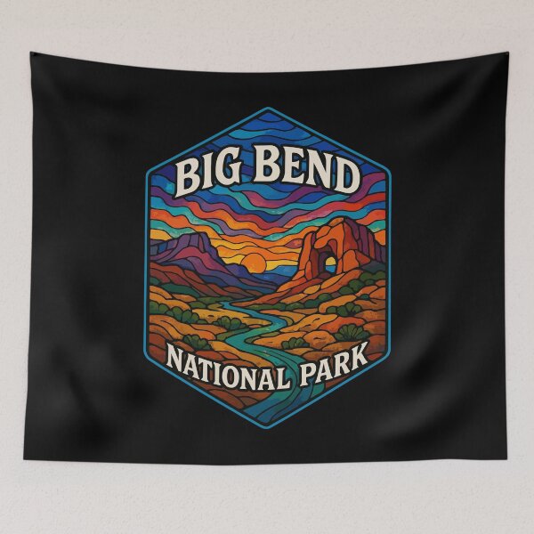 Item preview, Big Bend Stained Glass Art designed and sold by TomFrontierArt.