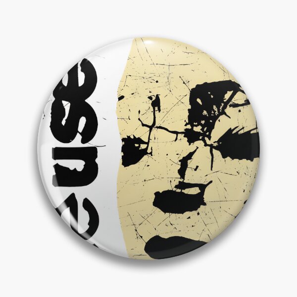 Item preview, Grungy Vertical Text Face Art Wearable designed and sold by NeonMashup.