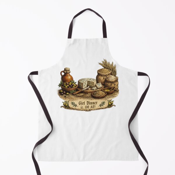 Item preview, Girl Dinner circa 100 AD designed and sold by AlbanusAndJulia.