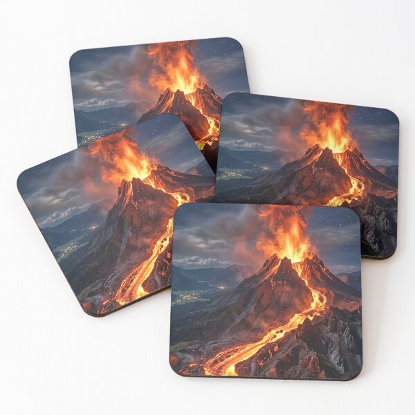 Item preview, Volcano  designed and sold by AwesomeDigiShop.