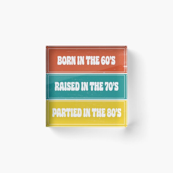 Item preview, Born in the 60's designed and sold by RetroPaul63.