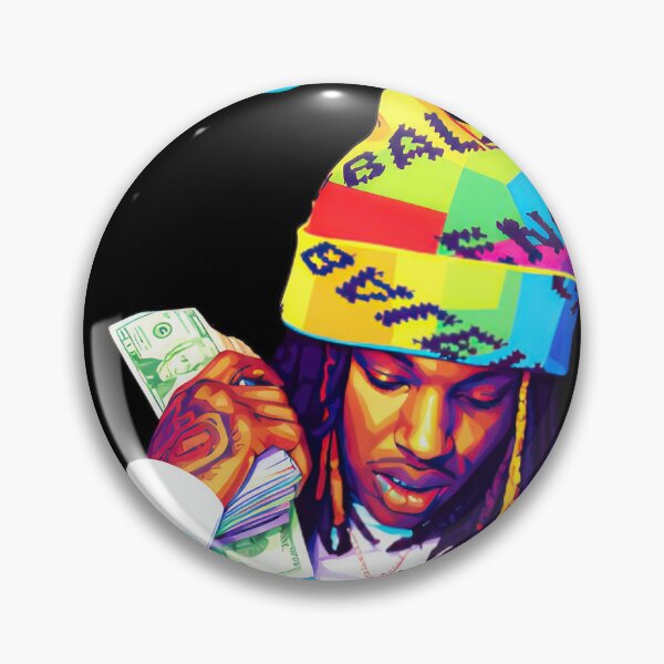 Item preview, King Von rapper #958 designed and sold by vespira-motion.