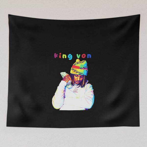 Item preview, King Von rapper #958 designed and sold by vespira-motion.