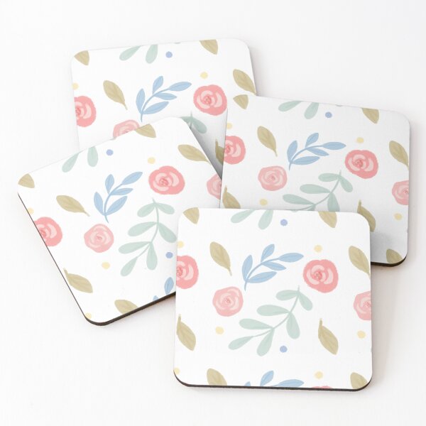 Item preview, Colourful Folk Floral Pattern – Scandinavian Inspired Botanical Design designed and sold by My Gluten Free Life UK.