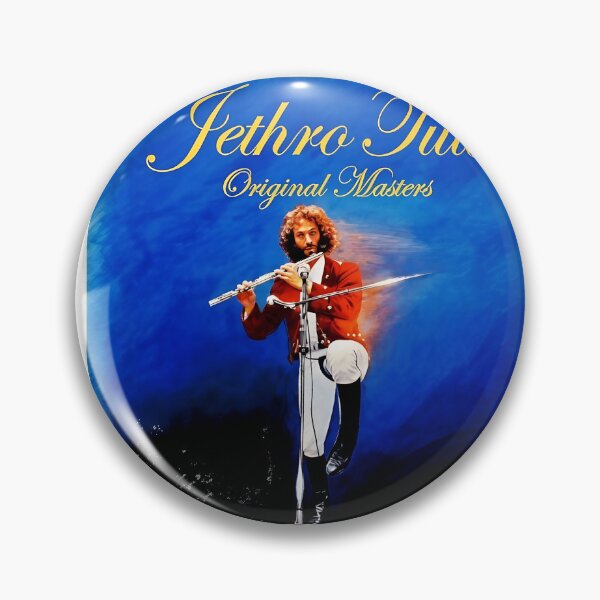 Item preview, Classic Rock Flute Player Blue Artwork designed and sold by NeonMashup.