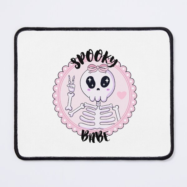 Item preview, spooky babe cute pink kawaii goth halloween graphic designed and sold by pasteldreams26.