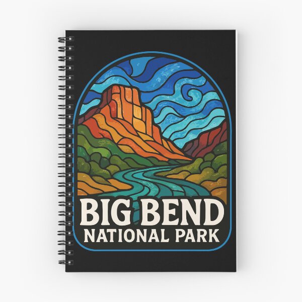 Item preview, Big Bend Texas Travel Stained Glass Art designed and sold by TomFrontierArt.