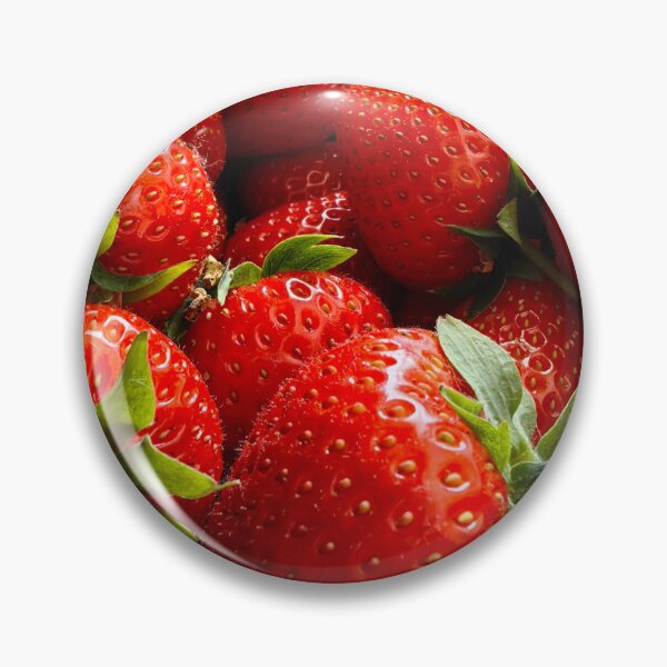 Item preview, Fresh Ripe Strawberries Macro Photography designed and sold by MariaAteva.