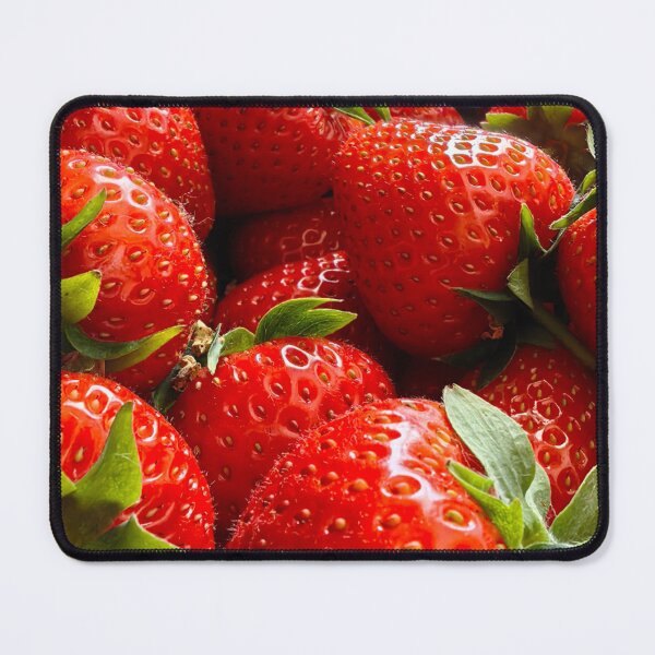 Item preview, Fresh Ripe Strawberries Macro Photography designed and sold by MariaAteva.