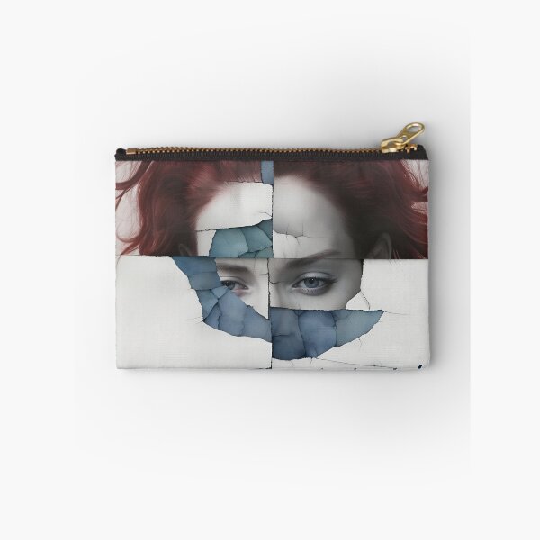 Item preview, Cracked Mosaic Woman Face Artwork designed and sold by NeonMashup.