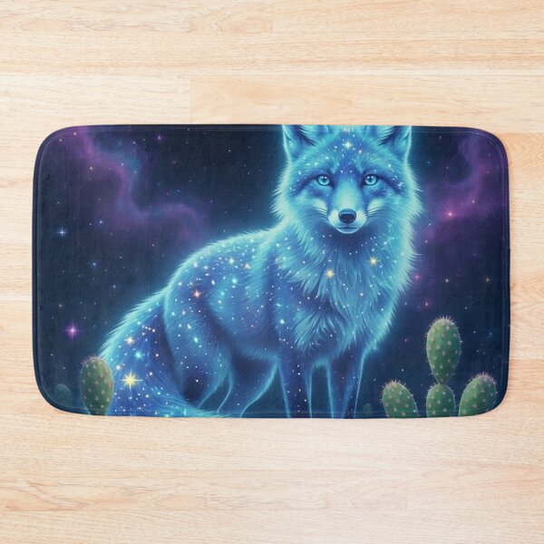 Item preview, Mystical Spirit Animal Fox Retro Arcade Carpet Pattern designed and sold by Ruta.