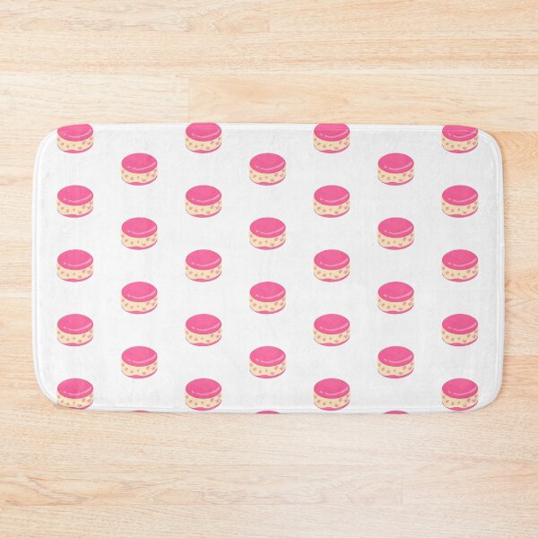 Item preview, Cute Pink Kawaii Macaron Sticker Transparent Background designed and sold by NadDot.