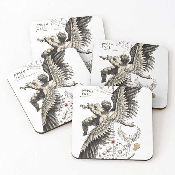 Item preview, Every Fall Is A Chance To Rise – Angel Phoenix Mythology designed and sold by Silent.Lines.