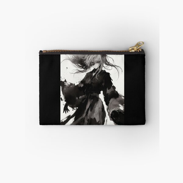 Item preview, Ink and Shadow, Anime Girl in Black designed and sold by Amber Sky Creations.
