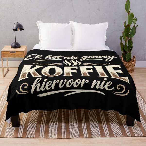 Item preview, Ek Het Nie Genoeg Koffie Hiervoor Nie designed and sold by Code Monkeys.