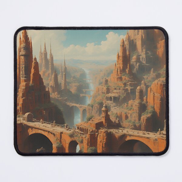 Item preview, Fantasy city in the mountains designed and sold by PrzemekDob.