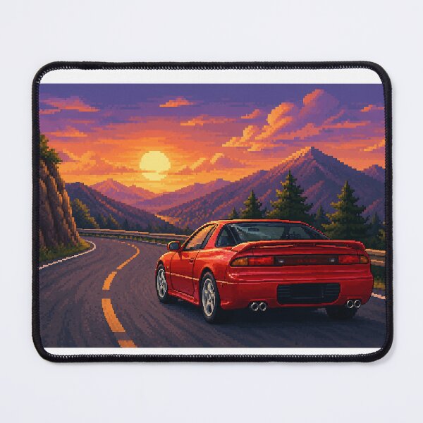 Item preview, classic Japanese car pixel art designed and sold by Traceursniper.