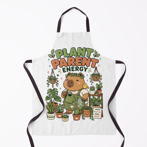 Item preview, Cute Capybara Plant Parent Energy Shirt — Kawaii Plant Lover Water Love Grow Repeat Gift Tee designed and sold by MaynyStudio.